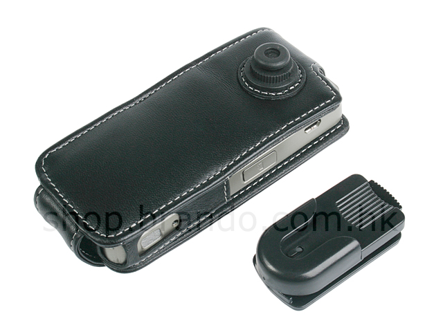 Brando Workshop Leather Case for Nokia N78 (Flip Top)