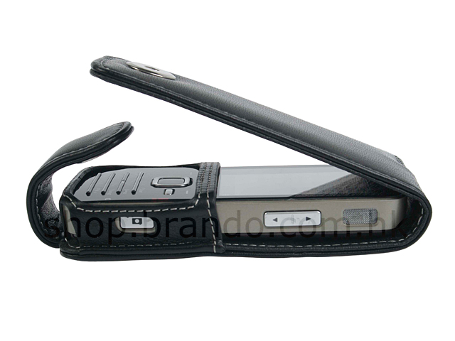 Brando Workshop Leather Case for Nokia N78 (Flip Top)