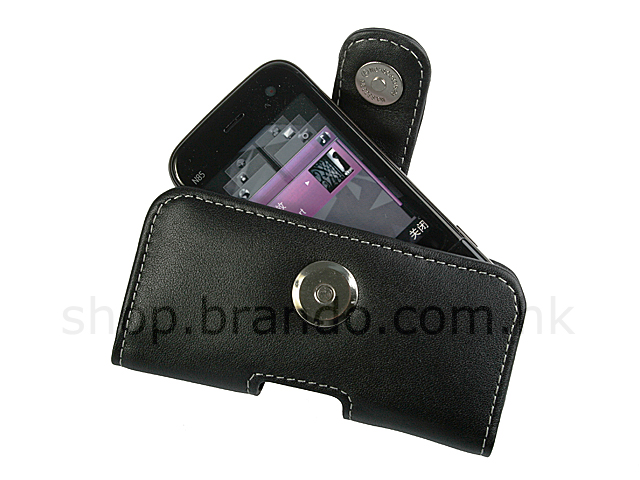Brando Workshop Leather Case for Nokia N85 (Pouch Type)