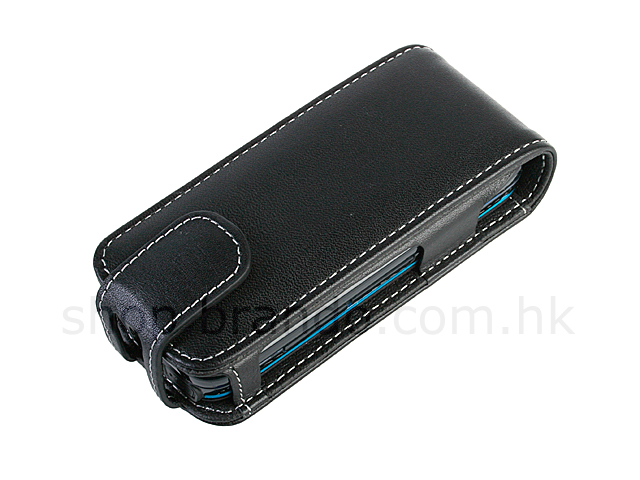 Brando Workshop Leather Case for Nokia 5800 XpressMusic (Flip Top)