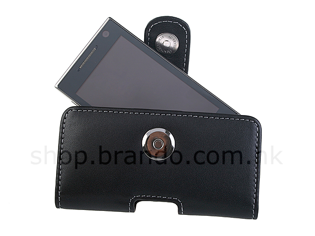 Brando Workshop Leather Case for HTC Touch Diamond 2 (Pouch Type)