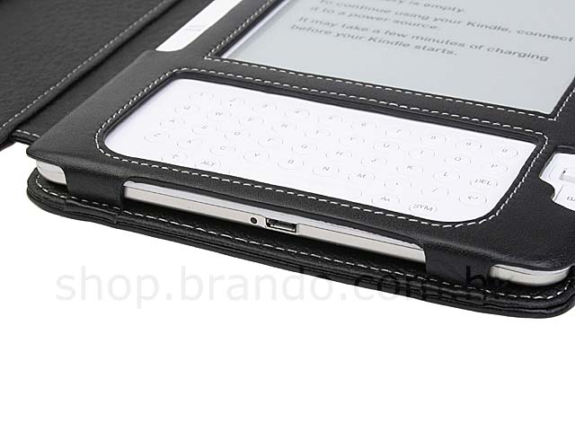 Brando Workshop Leather Case for Amazon Kindle 2