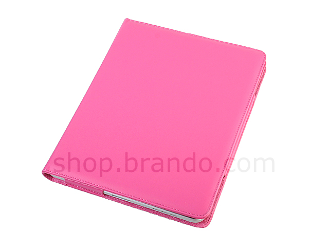 Artificial leather case for iPad (Side Open)