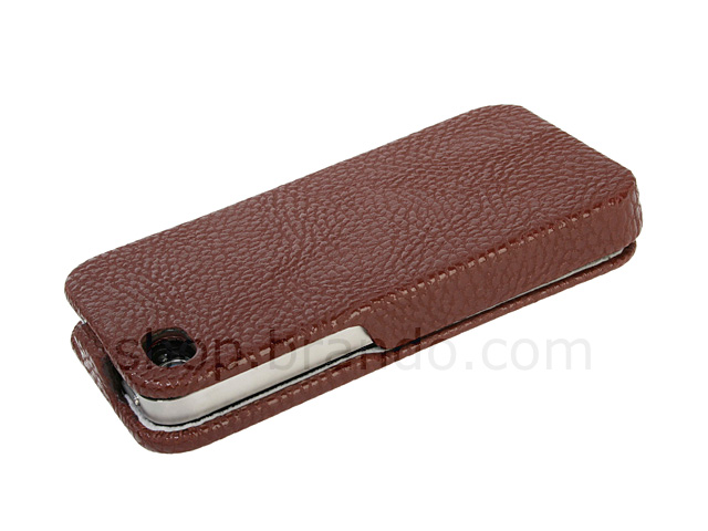 iPhone 4 Soft Leather Cover Case
