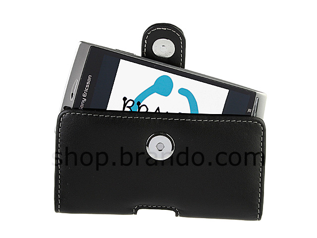 Brando Workshop Leather Case for Sony Ericsson Xperia Arc (Pouch Type)