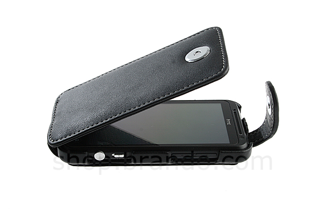 Brando Workshop Leather Case for HTC EVO 3D (Flip Top)