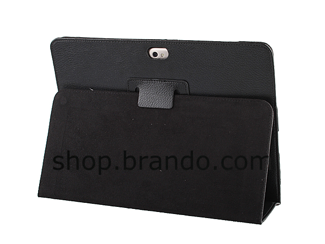 Artificial leather case for Asus Eee Pad Transformer Prime TF201 (Side Open)