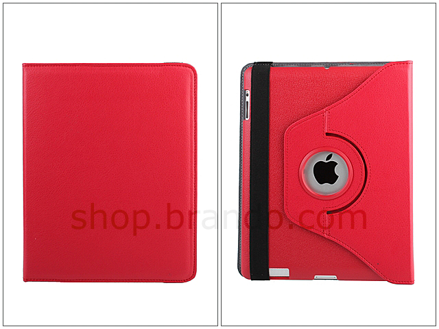 The new iPad (2012) Rotate Stand Leather Case
