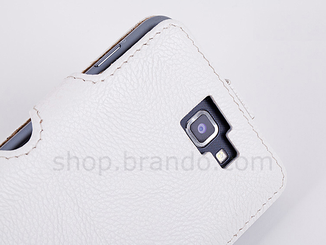 Momax Samsung Galaxy Note Flip Top Leather Case with Vertical Stand