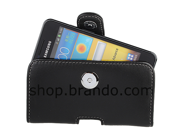 Brando Workshop Leather Case for Samsung Galaxy S Advance GT-i9070 (Pouch Type)