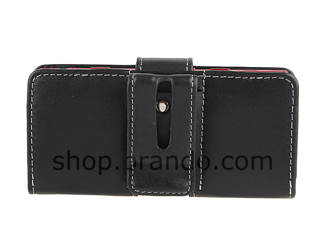 Brando Workshop Leather Case for Sony Xperia P LT22i (Pouch Type)