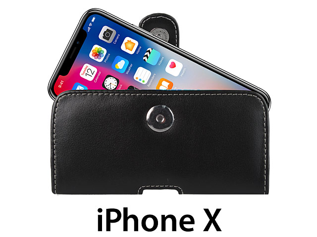 Brando Workshop Leather Case for iPhone X (Pouch Type)