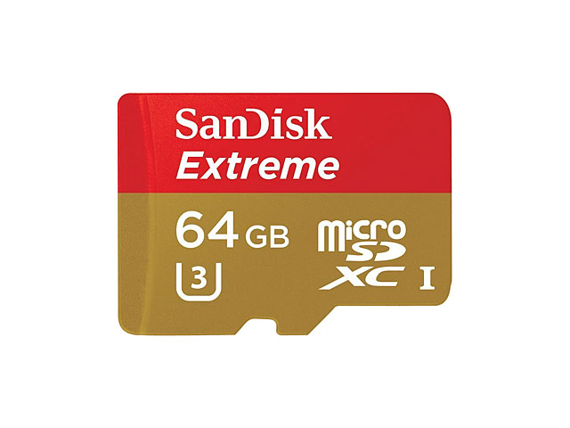 SanDisk Extreme Micro SD UHS-I Card (Class 10 - 60MB/s)