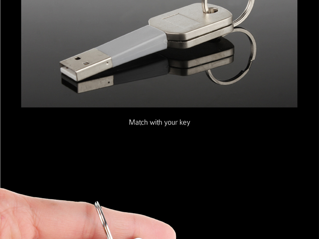 Key Chain Micro-USB Charger