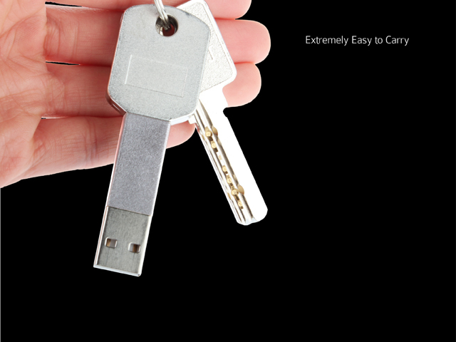 Key Chain Micro-USB Charger