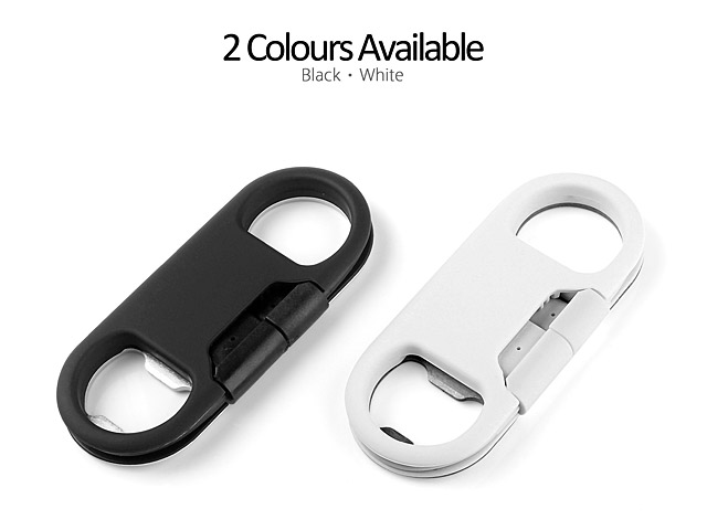 micro USB Cable with Bottle Opener