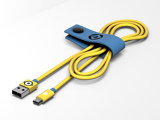 Tribe Minions Carl microUSB Cable