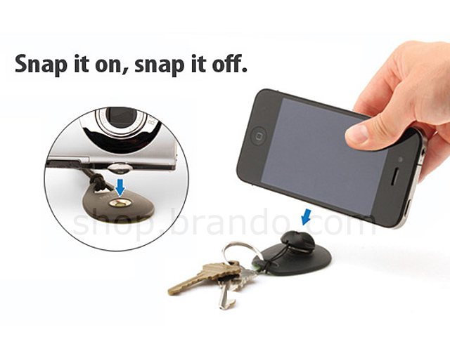 Mobile Tripod Keychain Stand for iPhone 4/4S