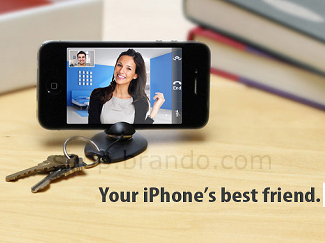 Mobile Tripod Keychain Stand for iPhone 4/4S