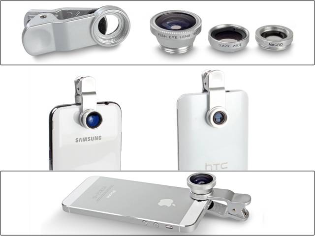 Portable Clip-On Universal Mobile Phone Camera Lens (Wide 