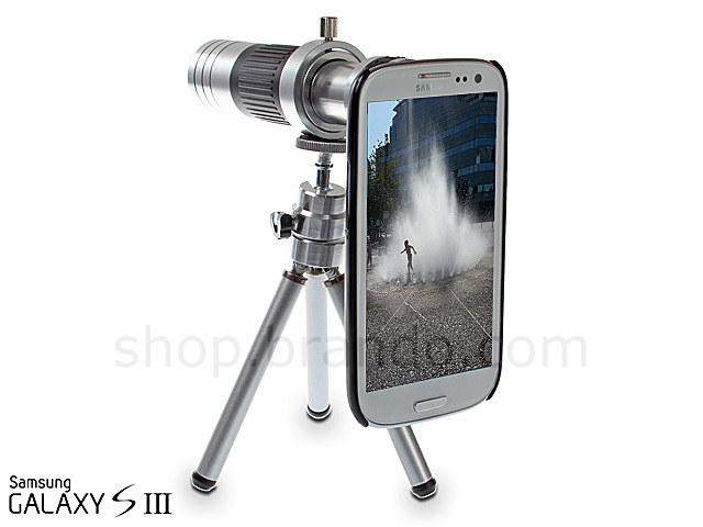 Ultimate Samsung Galaxy S III 16X Zoom Telescope + 60X-220X Magnifying Microscope w/ Tripod Stand