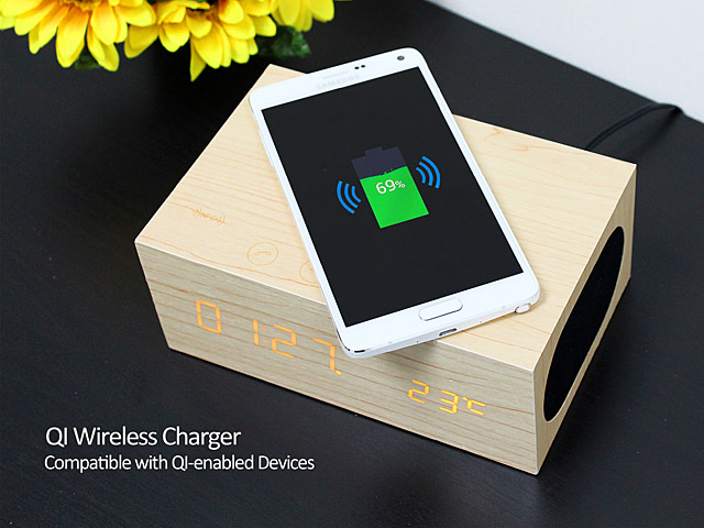 X5 QI Wireless Charging Wood