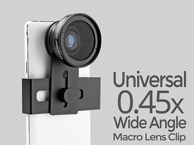 Universal 0.45X Wide Angle Macro Lens Clip