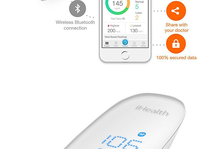 iHealth BG5 Bluetooth Blood Glucose Monitor