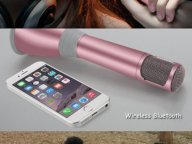 Handheld Bluetooth Stereo Speaker Microhpone