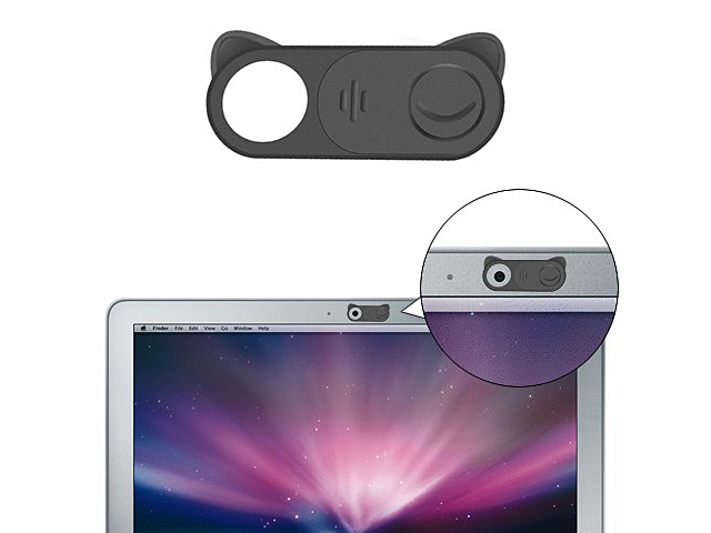 2Black+White gazechimp 3xWebcam Cover Slider Camera Protect Privacy for Laptop PC Tablet as described