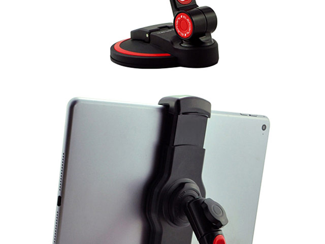 Extra Large Single Suction Cup Base Tablet and Smartphone Stand