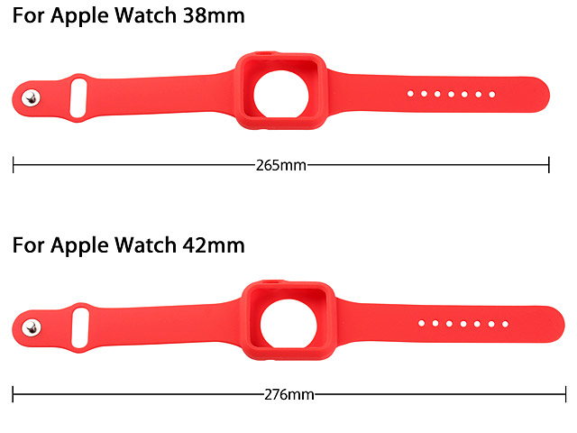 Apple Watch Silicone Watch Wrist Strap