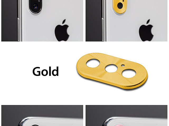 iPhone X Rear Camera Protective Metal Lens Ring II