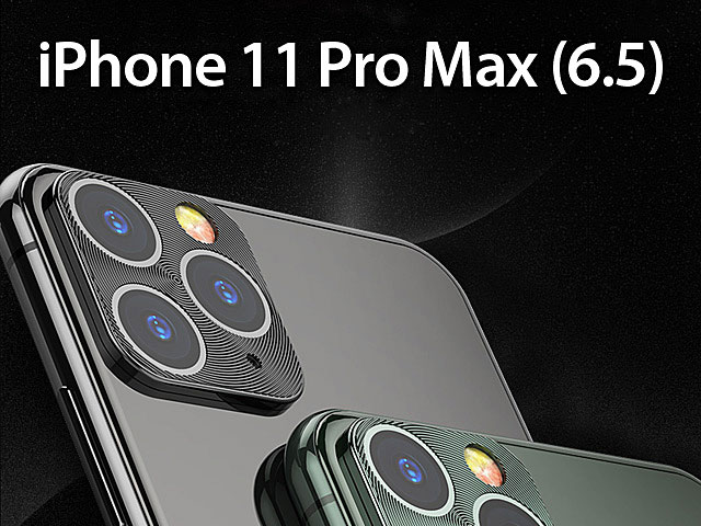 iPhone 11 Pro Max (6.5) Rear Camera Protective Metal Lens Ring