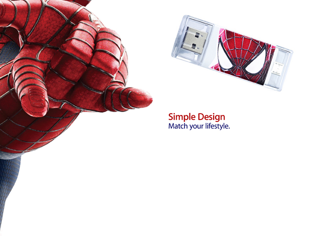 InfoThink The Amazing Spider-Man 2 Dual Card Reader (Android Smart Phone, PCTablet)