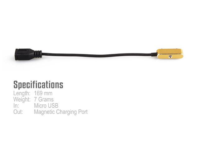 Magnetic Charging Cable to Micro USB Adapter