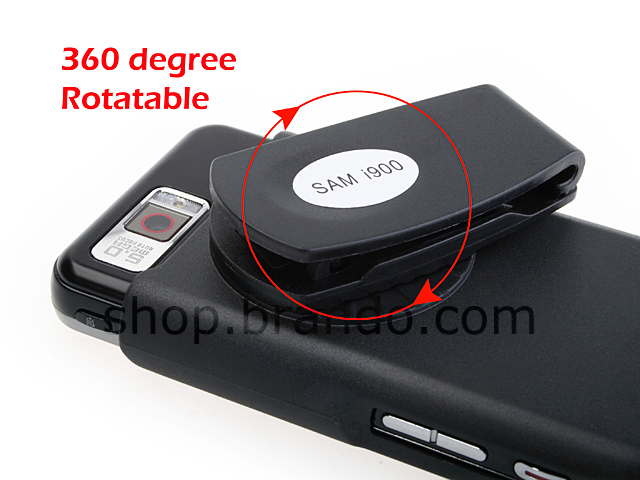 360 Degree Rotatable Clip Holster for Samsung Omnia i900