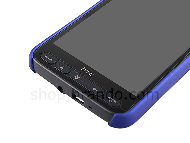 HTC HD2 Rubberized Back Hard Case