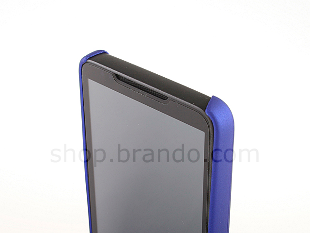 HTC HD2 Rubberized Back Hard Case