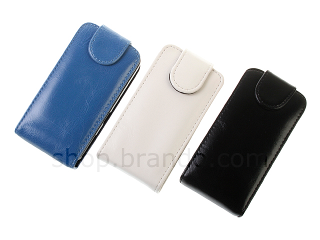 Samsung S5230 Star Fashionable Flip Top Leather Case
