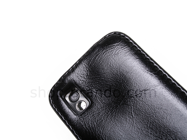 Samsung S5230 Star Fashionable Flip Top Leather Case