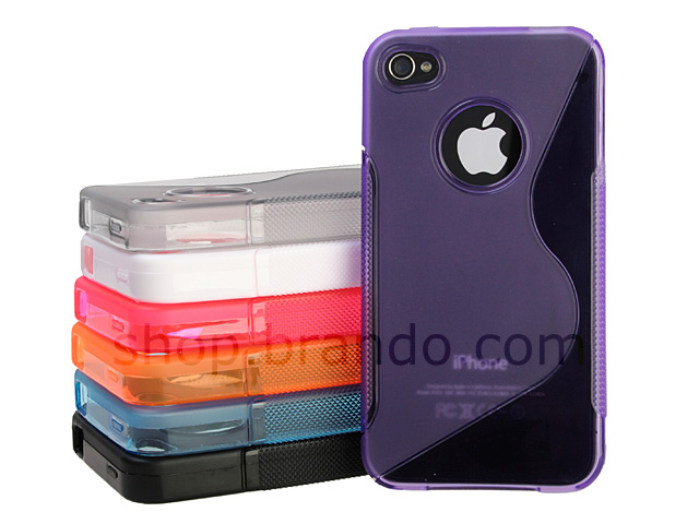 iPhone 4 Wave Plastic Back Case