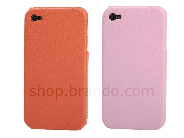 iPhone 4 Leather Back Case