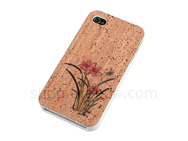 iPhone 4 Pine Coated Plastic Case