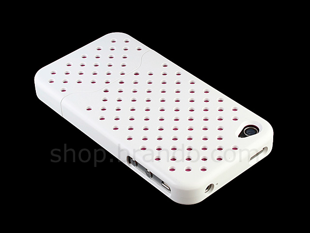 iPhone 4 Perforated  Plastic Hard Case