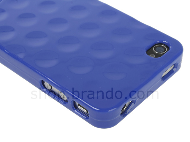 iPhone 4 Concave Circle Patterned Back Case