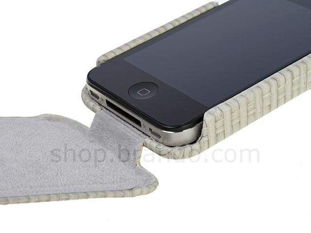 iPhone 4 Rattan Patterned Cover Case
