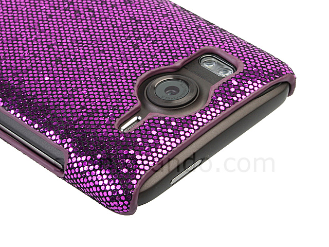 HTC Desire HD Glitter Plactic Hard Case