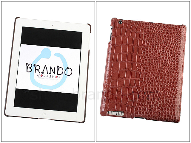 Animal Print Leather Book Case for iPad 2