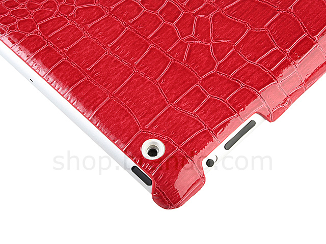 Animal Print Leather Book Case for iPad 2